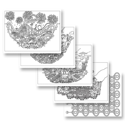 Print-At-Home Coloring Pages : Part Three
