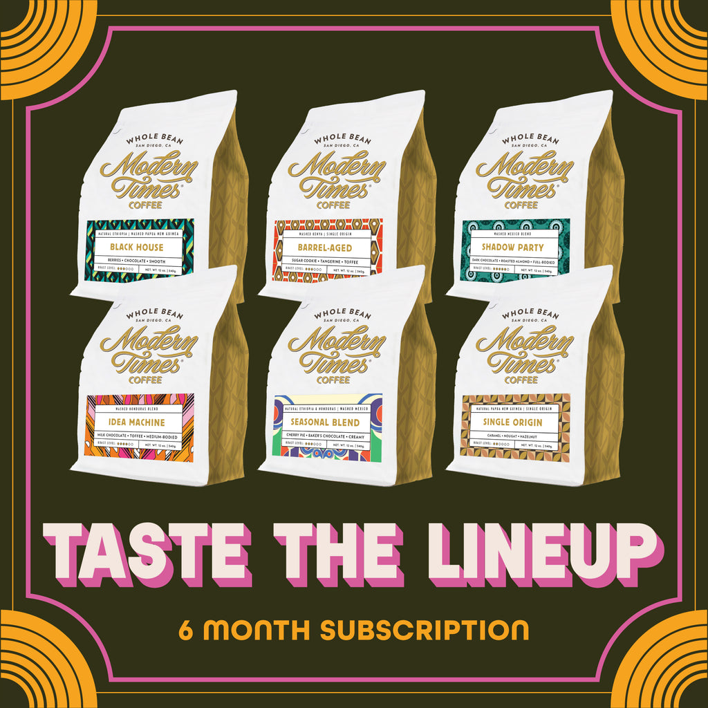 6 MONTH GIFT SUBSCRIPTION - TASTE THE LINE UP