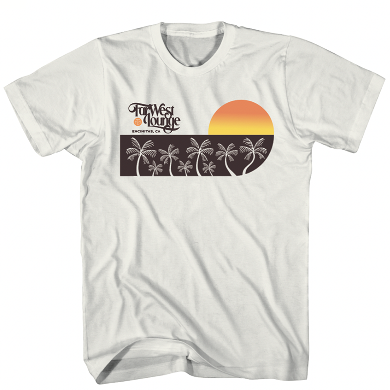 T shirt sunset best sale