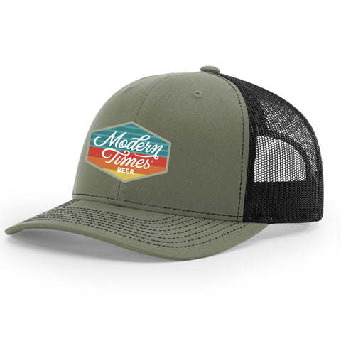 Trucker Hat - Loden and Black